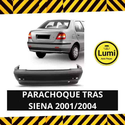 Parachoque Traseiro Siena 2001/2004 - NOVO!!