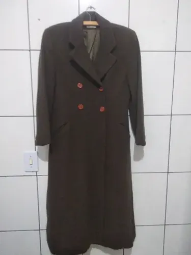 Sobretudo longo Guiné original, feminino tamanho 44