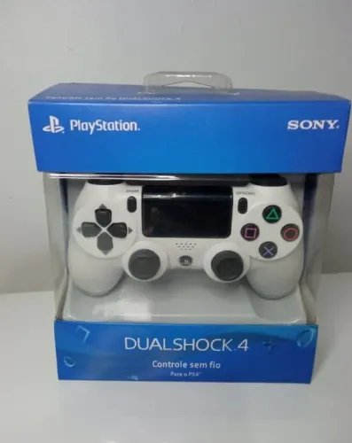 Controle Playstation 4 branco