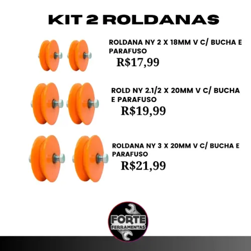 Roldanas Detoni Kit c/2
