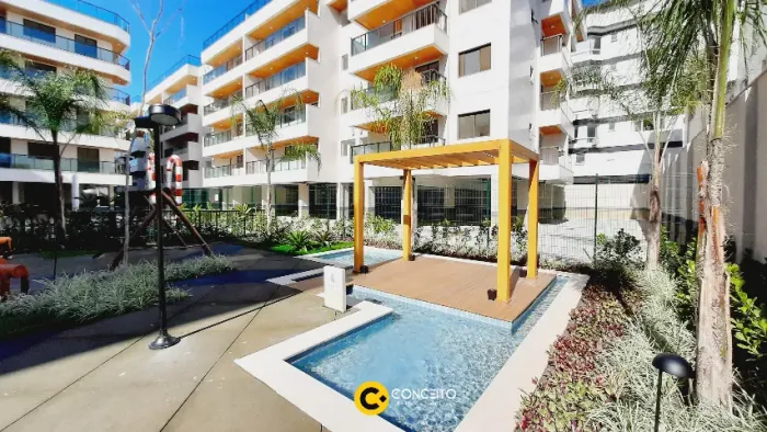 Condomínio Ocean Garden - Apartamentos 2 ou 3 quartos perto da Praia do Forte - Cabo Frio