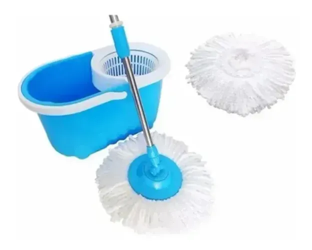 Esfregão Spin Mop com Balde Centrifugador de 12 Litros Kala