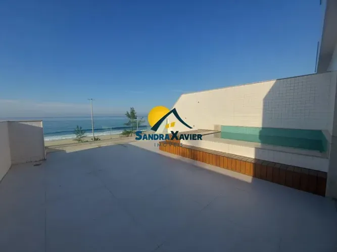 COBERTURA ESPETACULAR, FRENTE MAR NA AV. LUCIO COSTA - RECREIO DOS BANDEIRANTES/RJ