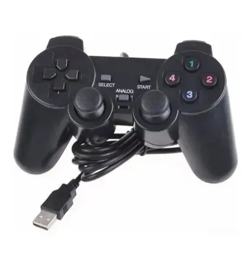 Controle Joystick Usb Analógico Para Computador 