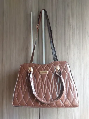 BOLSA MÉDIA COR CAFÉ - NOVA