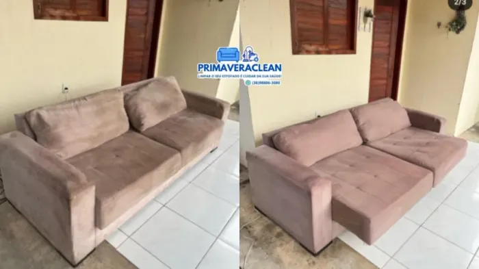 Primavera clean limpeza e higienização de estofados em geral