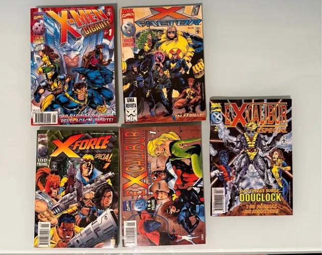 Pacote XMEN 5 Edições - Formatinho