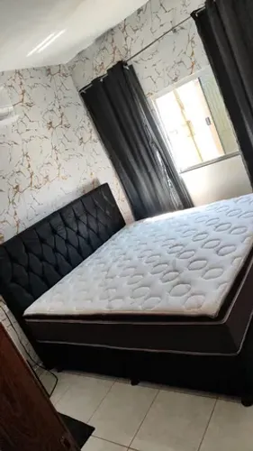 Cama + cabeceira Casal / entrega imediata