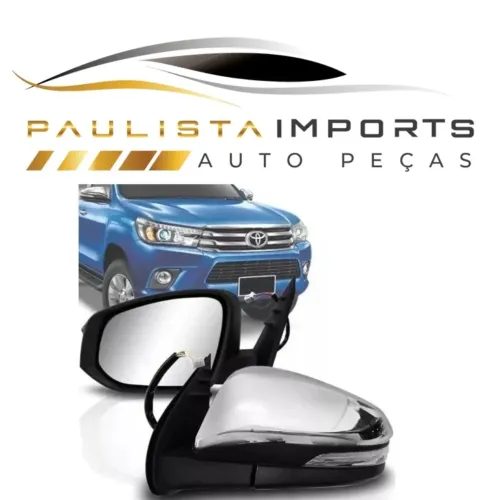 Retrovisor Hilux 2016 2017 2018 2019 2020 ( Novo