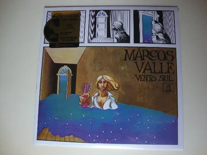 LP - Vinil - Marcos Valle - Vento Sul - Lacrado, Novo (envio pela OLX - Jadlog ou Correios