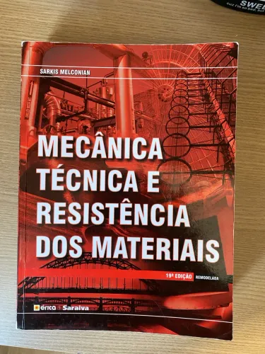 Mecânica Técnica e Resistência dos Materiais - 19ª edição, de Sarkis Melconian
