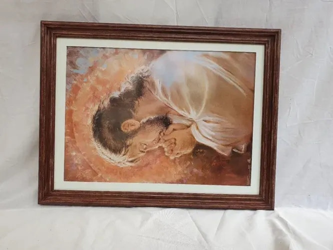 Quadro Jesus em oração
