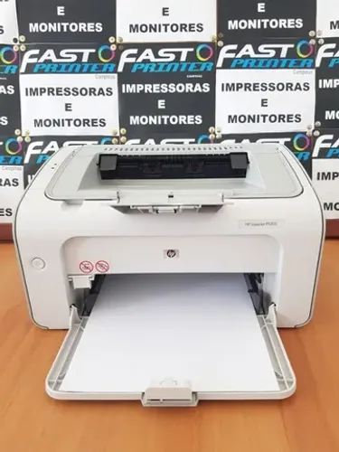 Impressora HP LaserJet P1005 laser toner monocromática econômica 