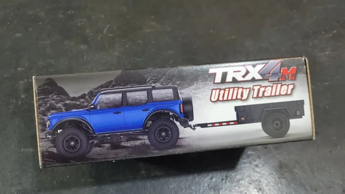 Lançamento TRAXXAS 2024 Carretinha Reboque para TRX4M 1/18