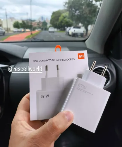 Carregador Xiaomi 67W TURBO USB-C.