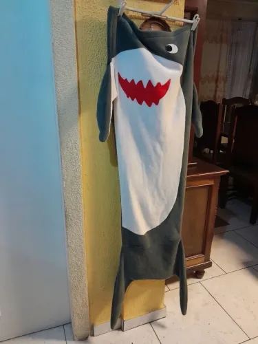 Saco de dormir Tubarão - Super Divertido!