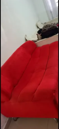 Sofa vermelho
