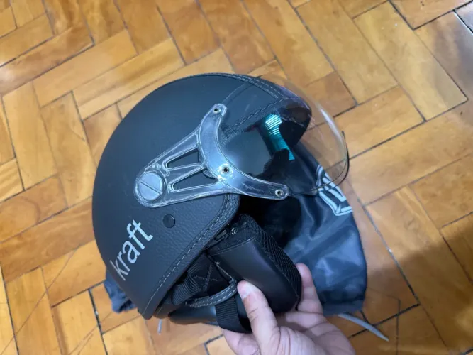 Capacete Kraft Preto