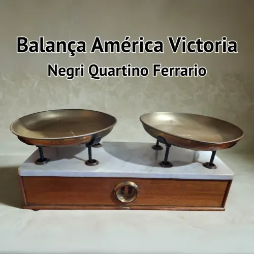 Balança Antiga - Raridade Negri Quartino Ferrario