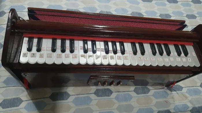 Harmonio. Ideal para você e seu filho ou filha aprender a tocar os cântico cósmicos.