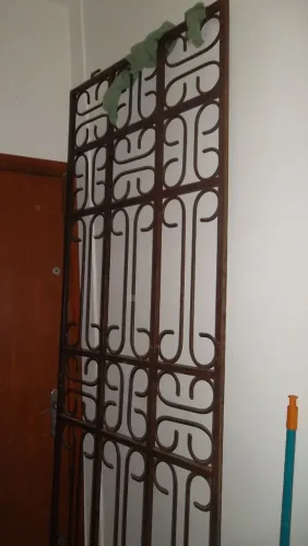 Grade de proteção em aço artesanal para peitorais, divisória ou proteção 