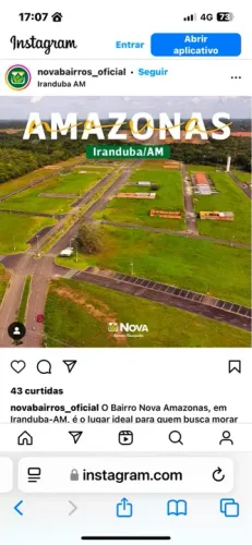 Terreno quitado bairro Nova Amazonas 2/Iranduba