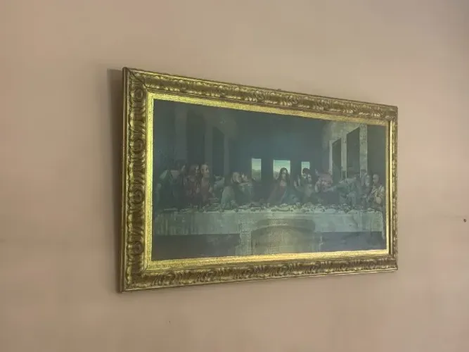 Quadro A ùltima Santa Ceia - Decorazione legno
