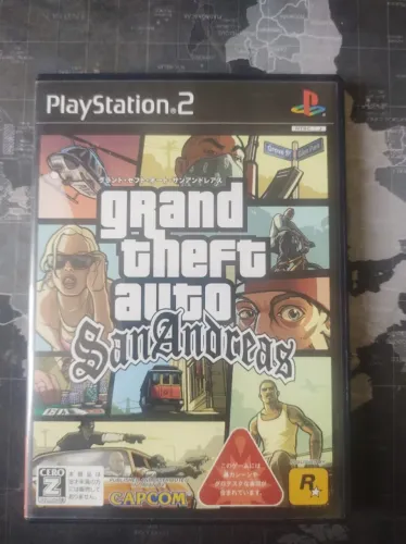 Grand Theft Auto San Andreas PS2 Físico