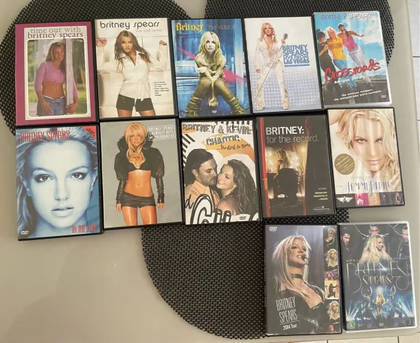 Coleção de DVDs da Britney Spears