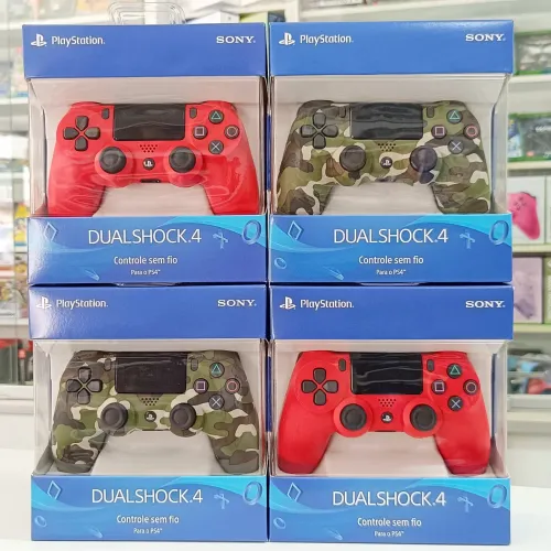 Originais Controle DualShock 4 PS4 - Novo e Lacrado