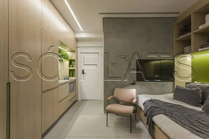 Studio Pamplona by Setin, Studio disponível para venda com 21m² e 1 dormitório prox. da Av
