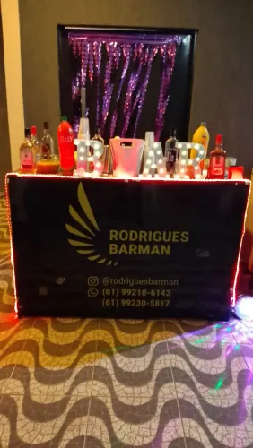 Barman para eventos - Rodrigues Barman