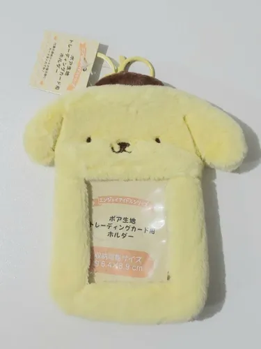 Porta Cartão Colecionável PomPomPurin chaveiro novo photocard novo lacrado coleção 
