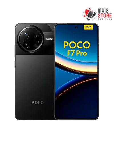 Celular Xiaomi Poco F7 Pro 256/12GB RAM 5G 6.67"- Black -Novos-Lacrados