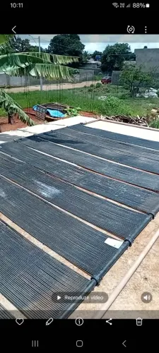 Aquecedor solar para piscina