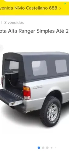 Vendo capota ranger até 2012