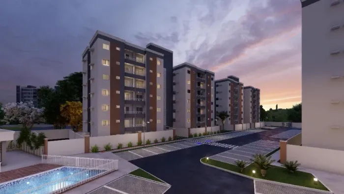 Condomínio New Life Residence - Apartamentos na Planta