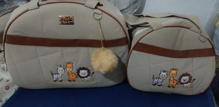 Loja mundo encantado kids Bolsas de Bebê com Bordado de Animais
