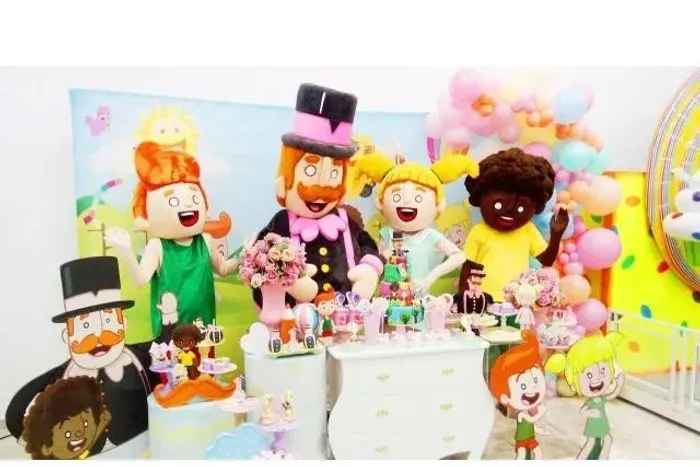 Mundo Bita Personagens vivos cover Festa Infantil