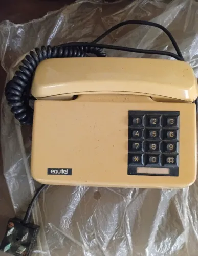 Telefone antigo equitel 