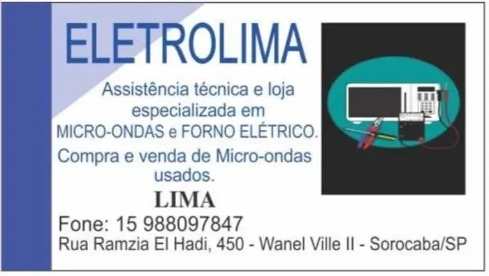 CONCERTOS E REPAROS EM MICRO-ONDAS E FORNO ELÉTRICO WANEL VILLE II
