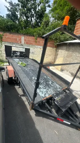 CARRETINHA PLATAFORMA REBOQUE 2 em 1 