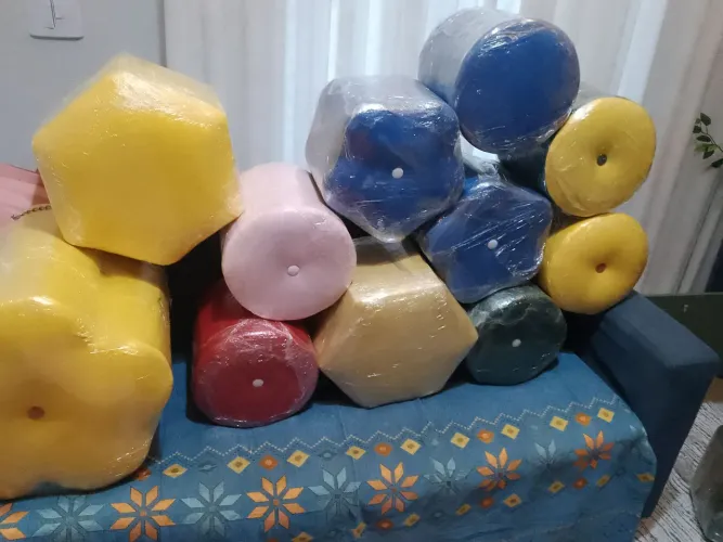 Vendo estes puffs infantil 35 reais cada