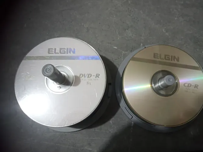 DVD-R e CD-R Elgin 8x 700MB