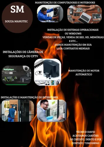 VENDAS DE COMPUTADORES, NOTEBOOKS E SERVIÇOS TI