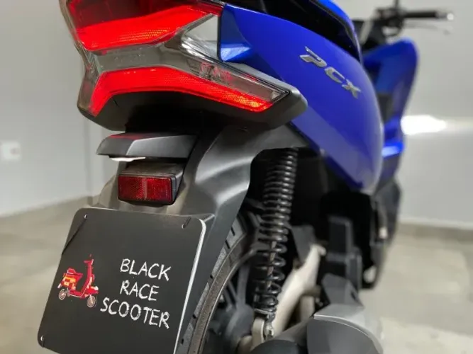 honda pcx azul impecavel baixo km abaixo da fipe moto revisada