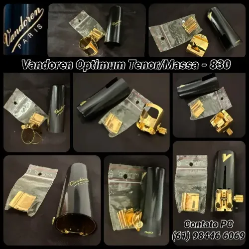 Abraçadeira Vandoren Optimum V16 - Sax Tenor (boquilhas de massa/Zerada)