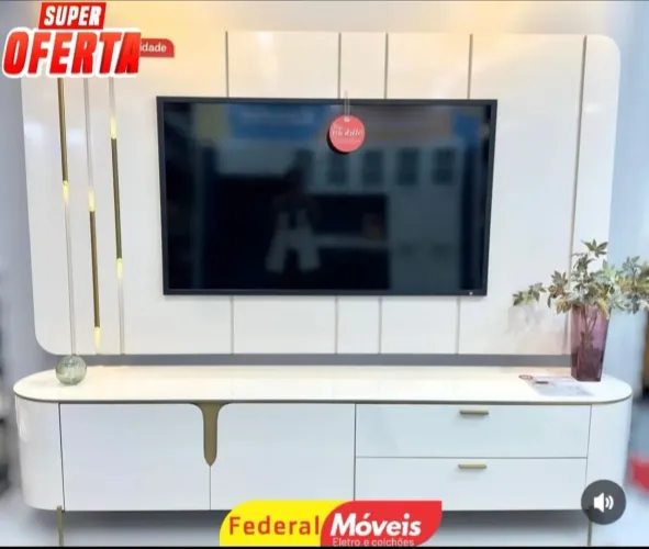 Painel para TV até 75 Polegadas - Qualidade e Sofisticação 