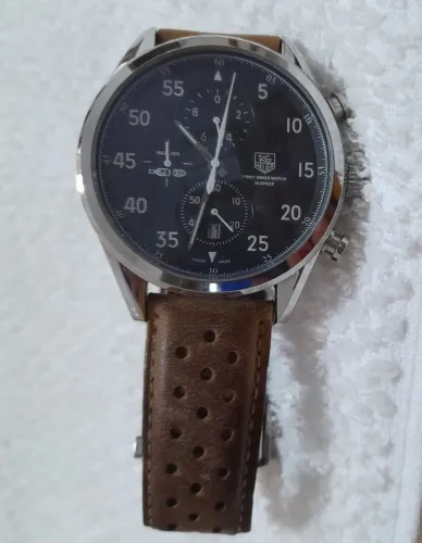 Relógio Masculino pulseira de couro