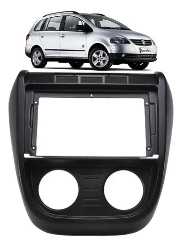 Moldura 9 Polegadas Vw Fox Spacefox G1 2003 2004 2005 A 2009